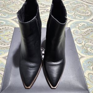 Vince Camuto Black Ankle Booties